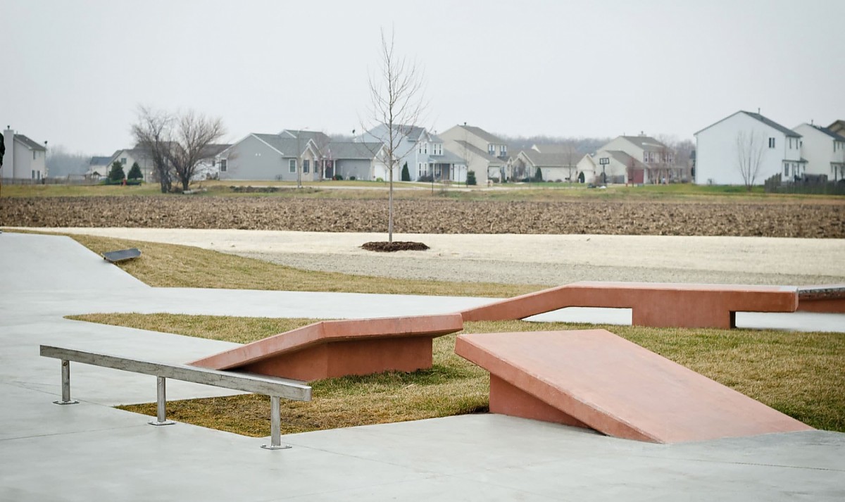 Sandwich skatepark